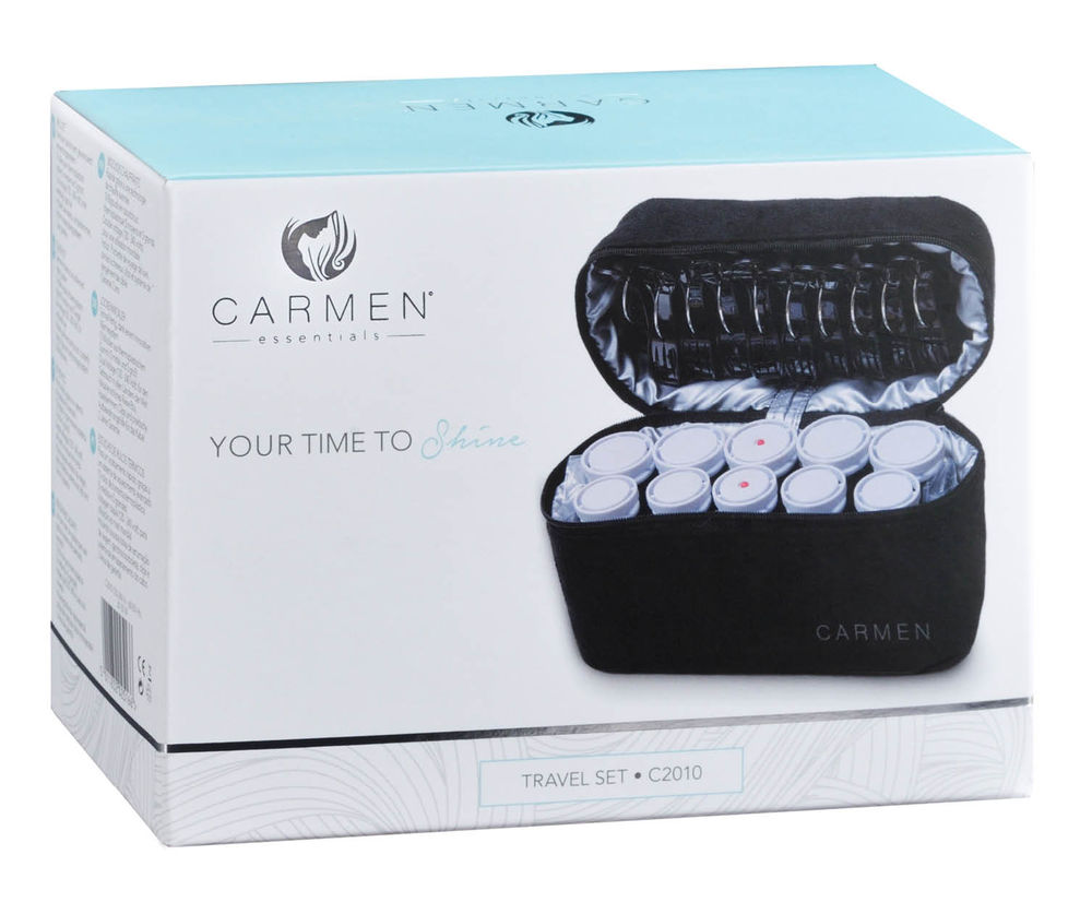 grip single Banket Carmen C2010 Travel Set met geavanceerd verwarmingssysteem